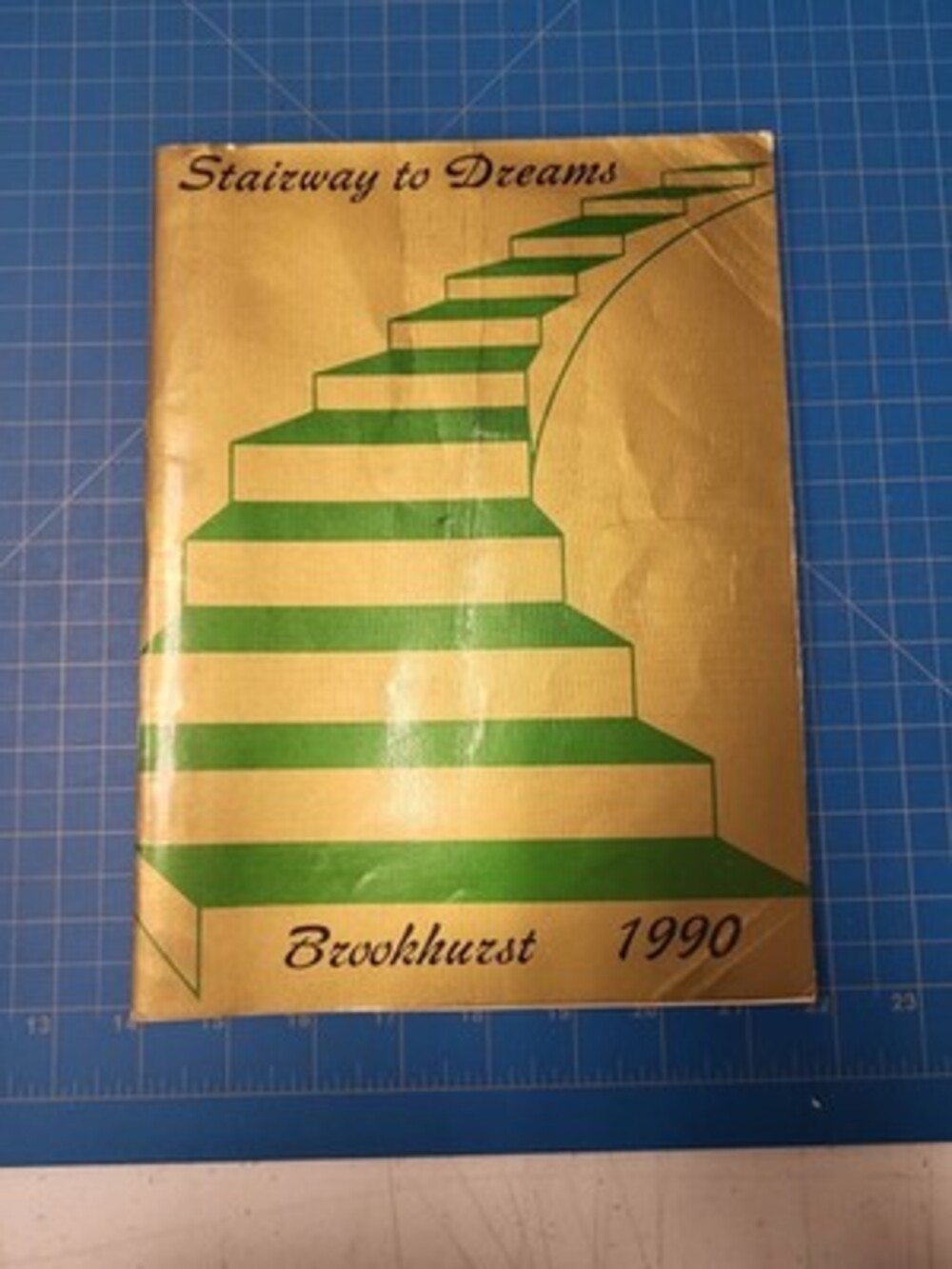 Brookhurst High School Yearbook 1990 Stairway Dreams Westminster CA Orange